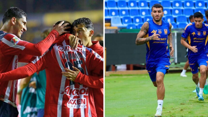 Chivas vs Tigres: horario y dónde ver EN VIVO J1