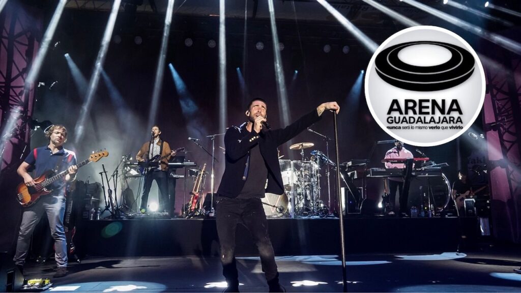 Maroon 5 inaugurará la Arena Guadalajara