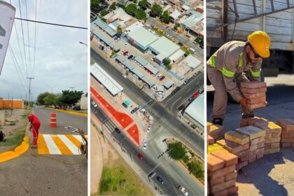 47 obras en proceso transforman Torreón en 2025