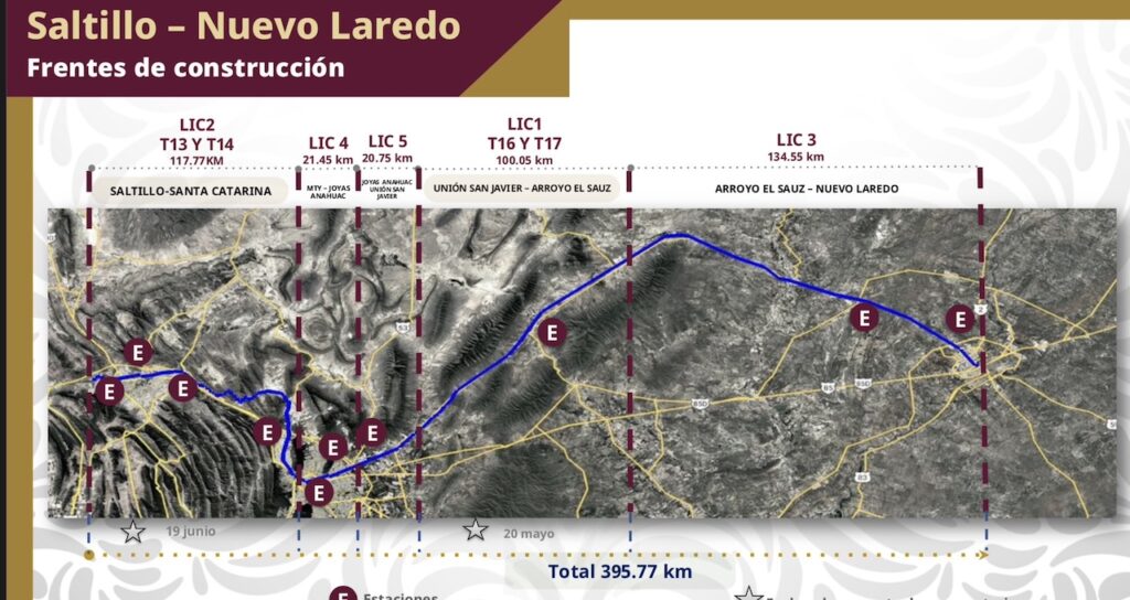 Carlos Slim se perfila como el favorito para la construcción del tren Saltillo-Santa Catarina