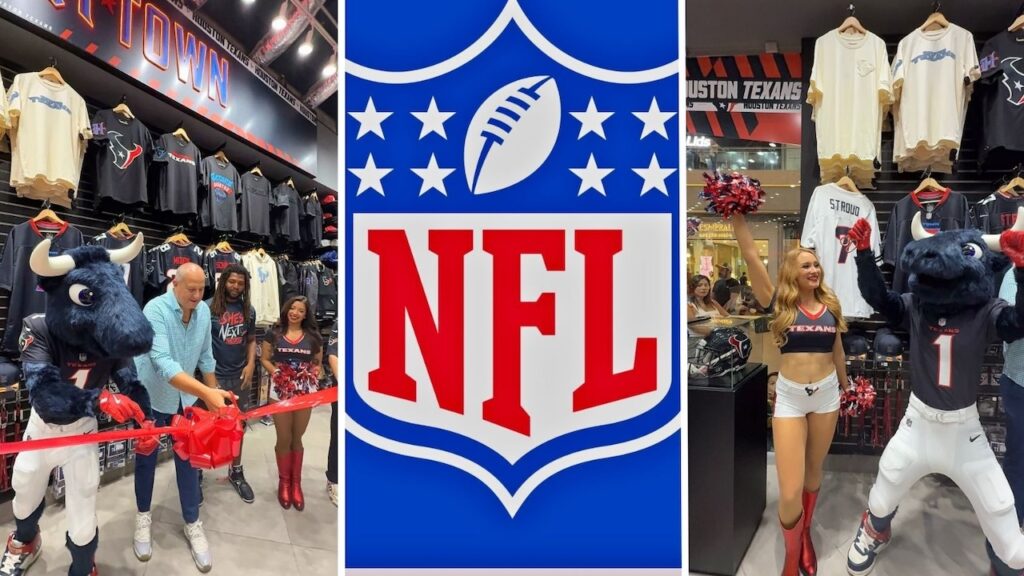 NFL en Monterrey: Así es la nueva tienda de Houston Texans en Galerías