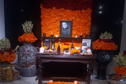 Altar de Muertos dedicado a Mauricio Fernández