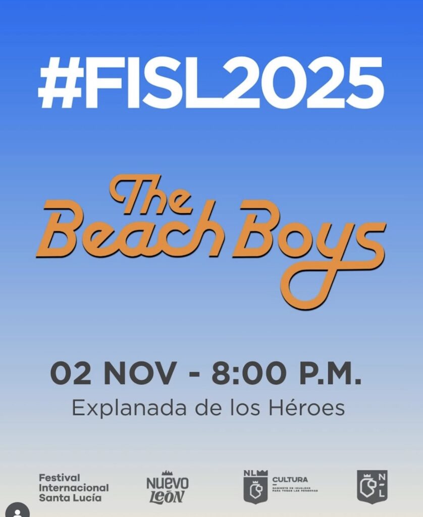 Concierto gratuito de The Beach Boys en Monterrey: Conoce los detalles