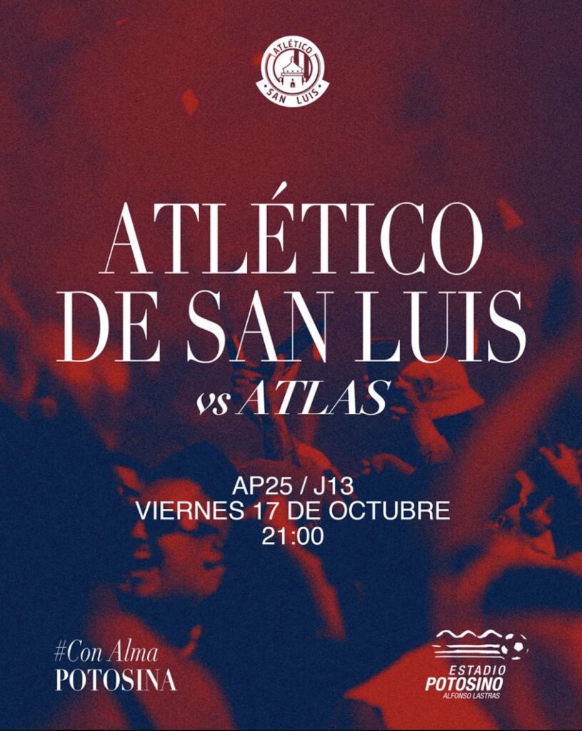 Liga MX Apertura 2025: Así podrás ver el Atlético San Luis vs Atlas EN VIVO