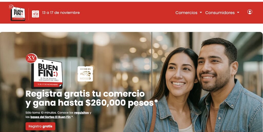 Fechas y descuentos de El Buen Fin 2025