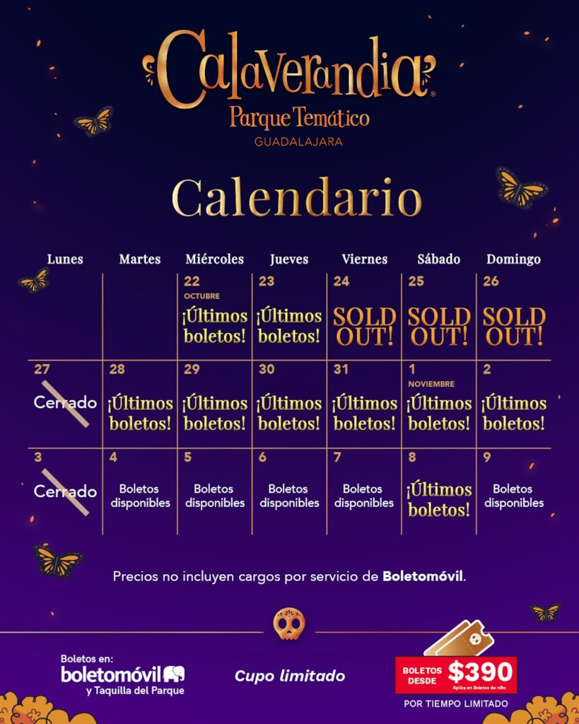 Planes en Guadalajara para el fin de semana: No te pierdas Calaverandia