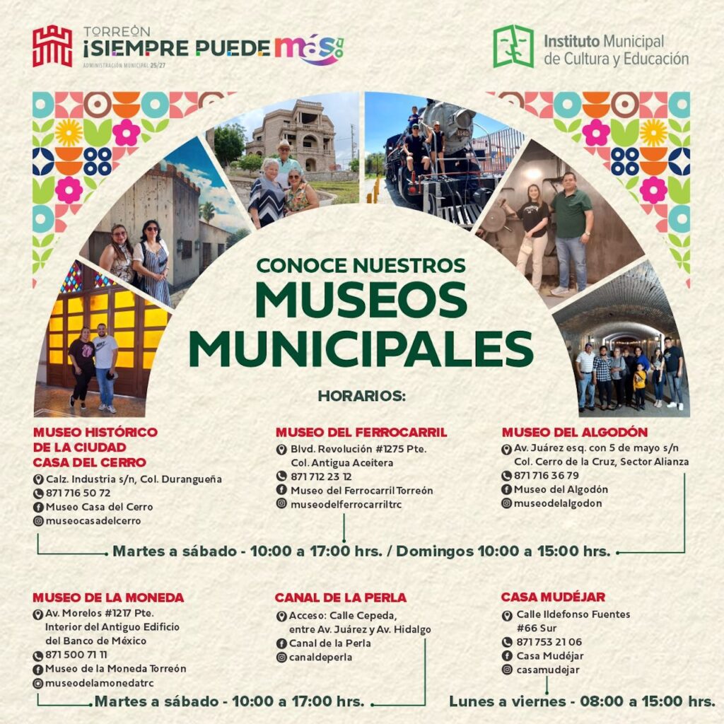 Torreón vibra con arte, teatro y música este fin de semana