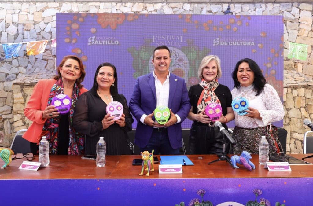 Arte, música y tradición: Presentan el Festival Ánimas del Desierto 2025 en Saltillo