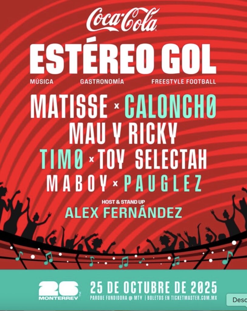 ¿No sabes qué hacer en Monterrey el fin de semana? No te pierdas el Festival Estéreo Gol