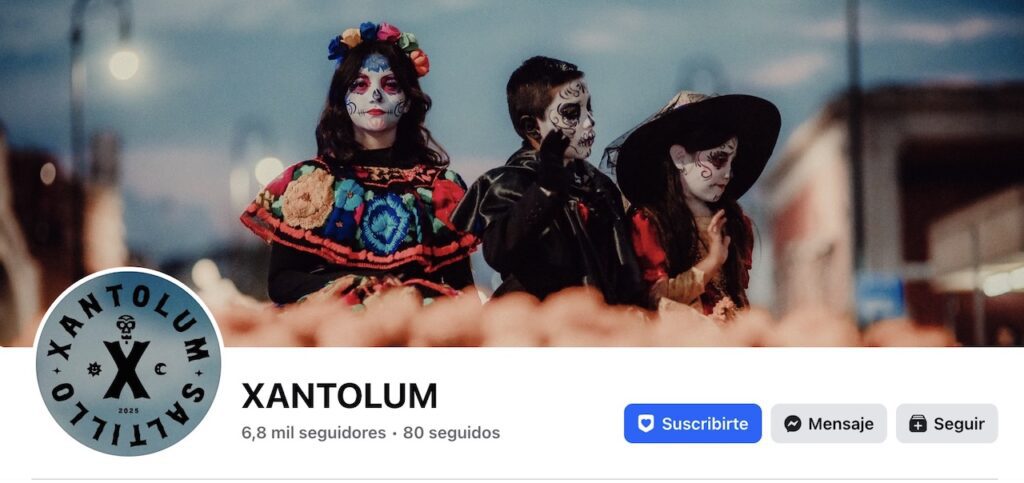 Sigue la página oficial del Desfile Xantolum para participar en la edición del 2025