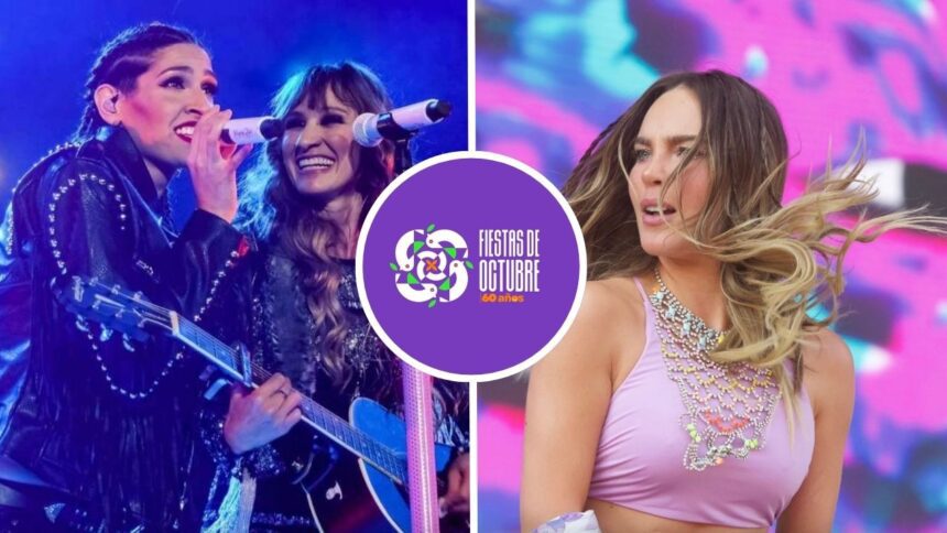 Fiestas de Octubre 2025: Cartelera del fin de semana