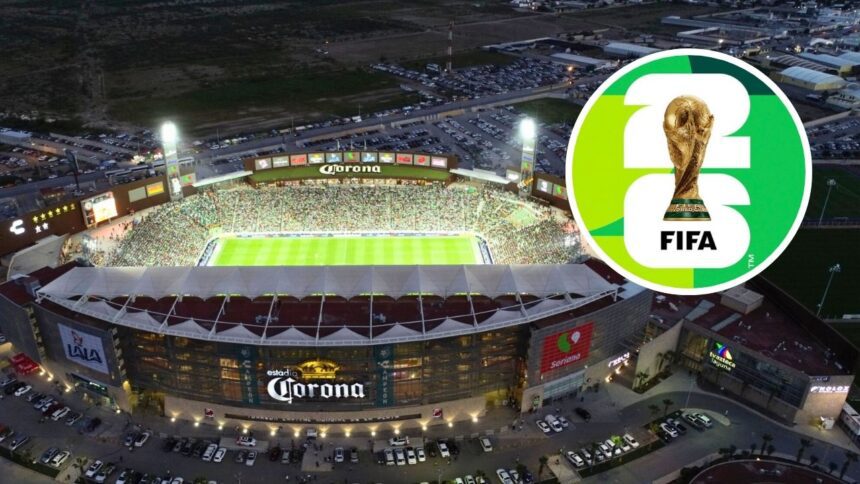 Torreón tendrá presencia en el Mundial 2026 con el Estadio Corona como sede