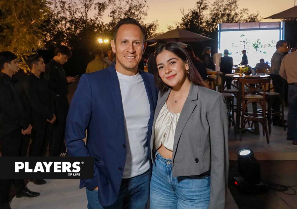 Agustín Hernández y Andrea Partida.