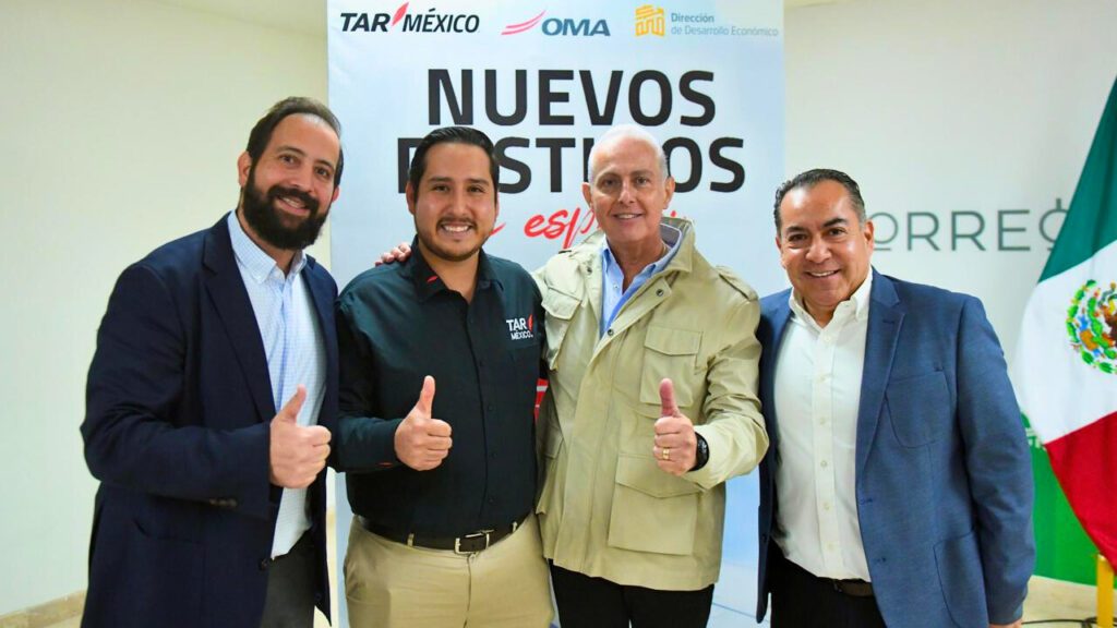 Las nuevas rutas aéreas son hacia Mazatlán, Chihuahua y Monterrey.