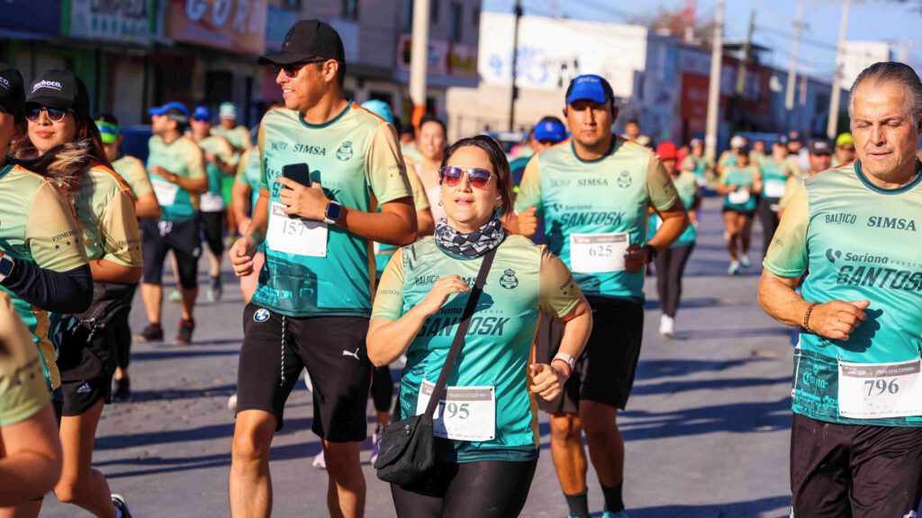 La Carrera atlética Soriana SantosK 2025 se realizará el 30 de noviembre.