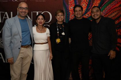 Rogelio Carranza, Laura de Carranza, Jessica Ochoa, Andrés Lima y Ricardo Ángeles