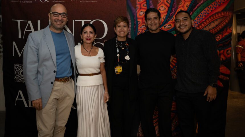 Rogelio Carranza, Laura de Carranza, Jessica Ochoa, Andrés Lima y Ricardo Ángeles