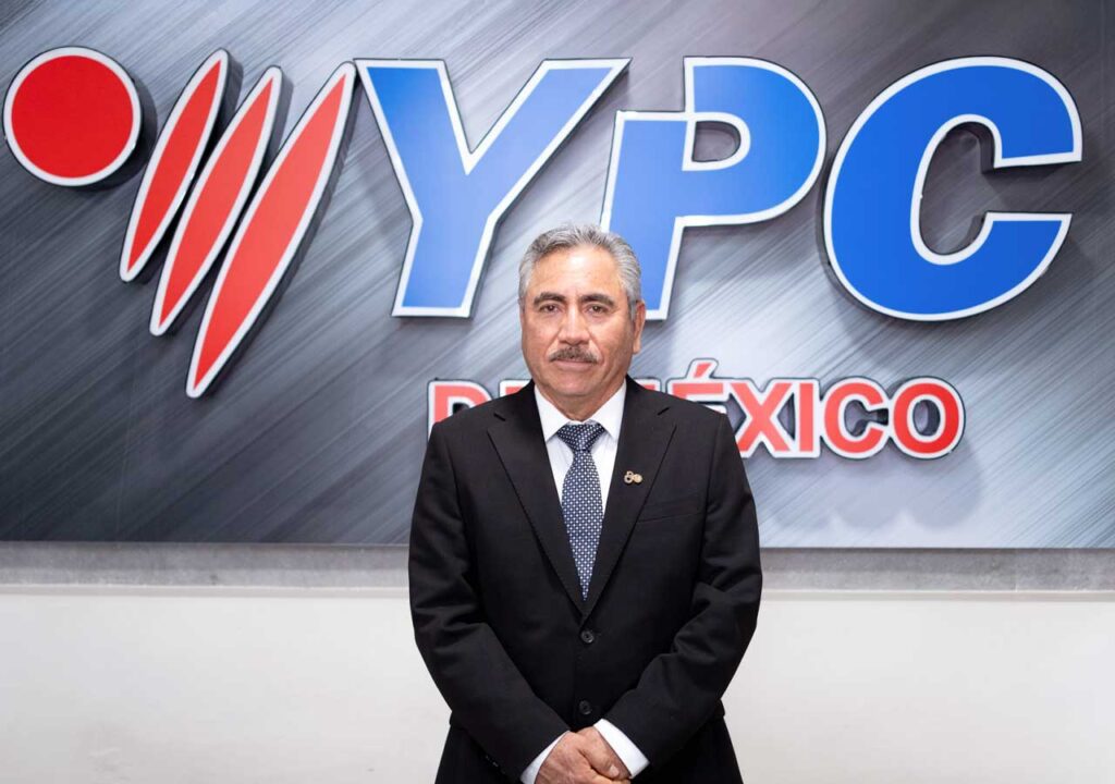 Pablo García Chacón es director general de YPC de México, actual presidente de CANACINTRA Torreón y un convencido de que la felicidad se construye igual que una buena máquina.