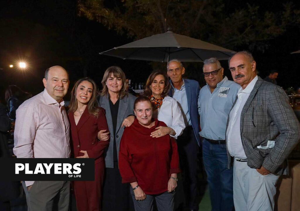 Juan Carlos, Ana Cris, Diana Jiménez, Margarita Calvete, José Calvete y Ángel Díaz.
