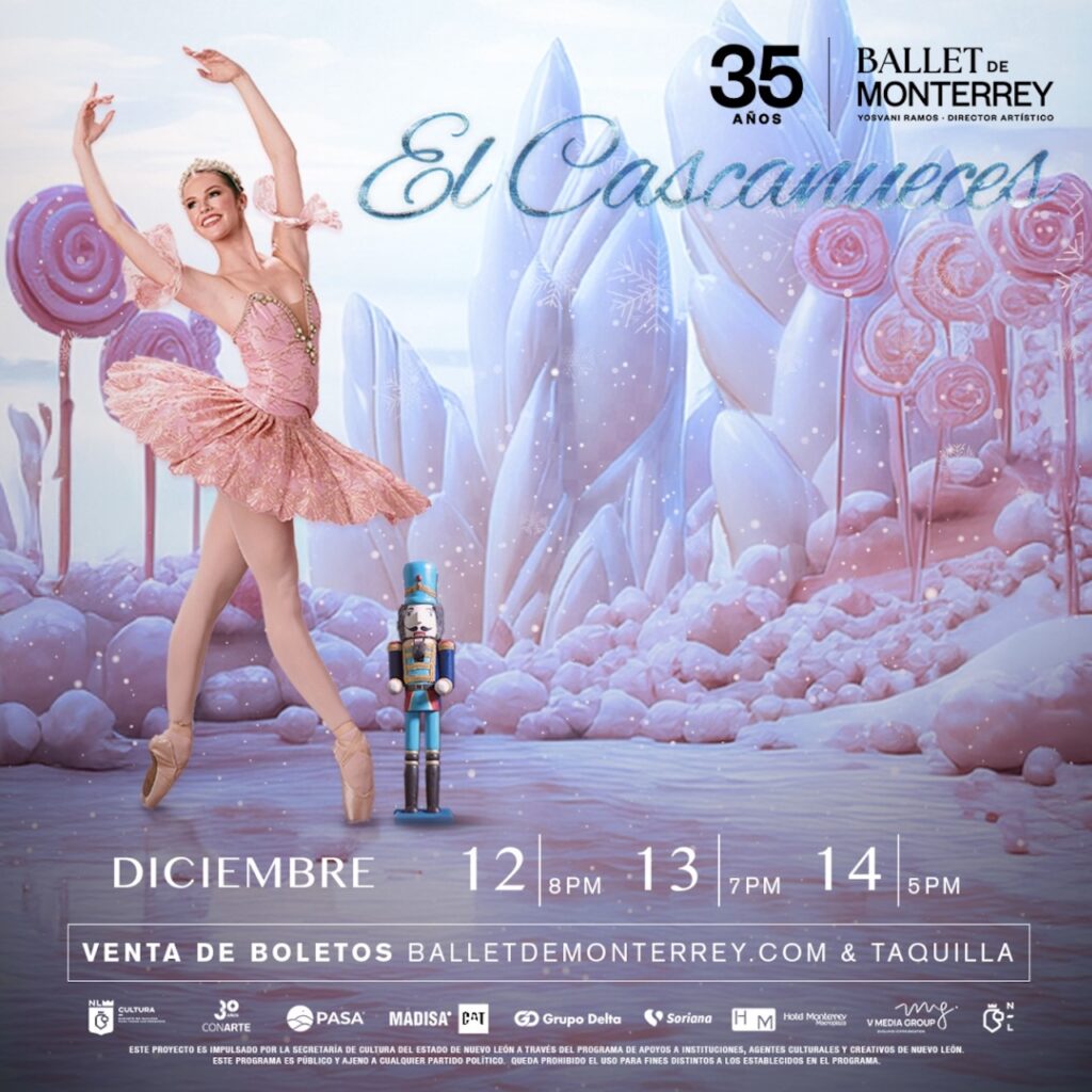 El ballet de Monterrey presentará El Cascanueces en dos sedes