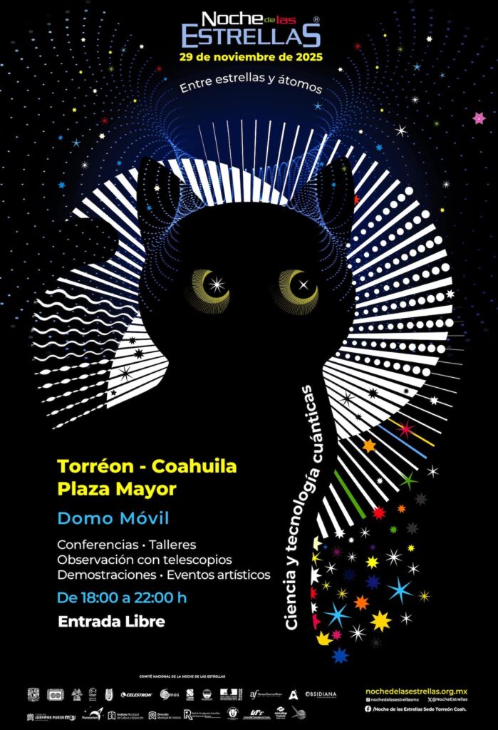 Planetarium de Torreón presenta la Noche de las Estrellas 2025