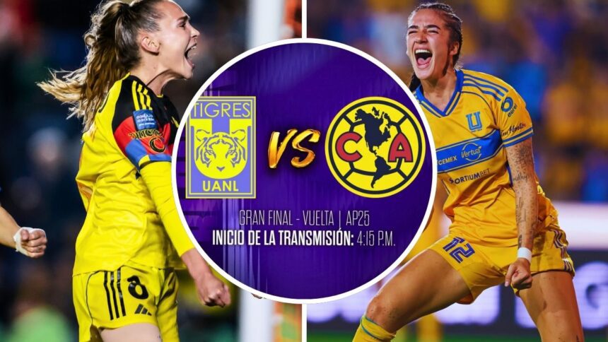 Final Liga MX Femenil 2025: Así podrás ver América vs Tigres