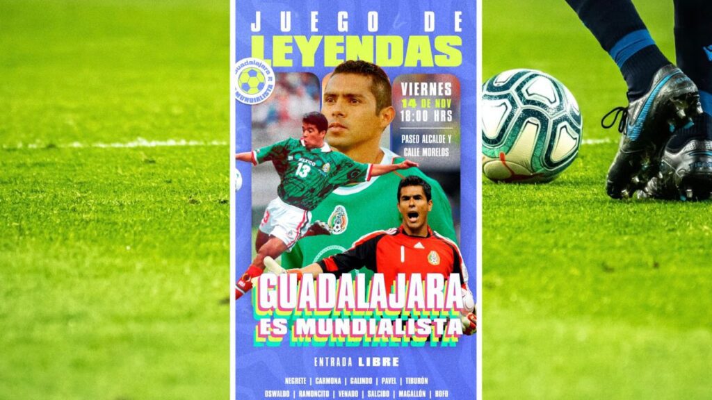 Juego de Leyendas en Guadalajara: Detalles del evento gratis