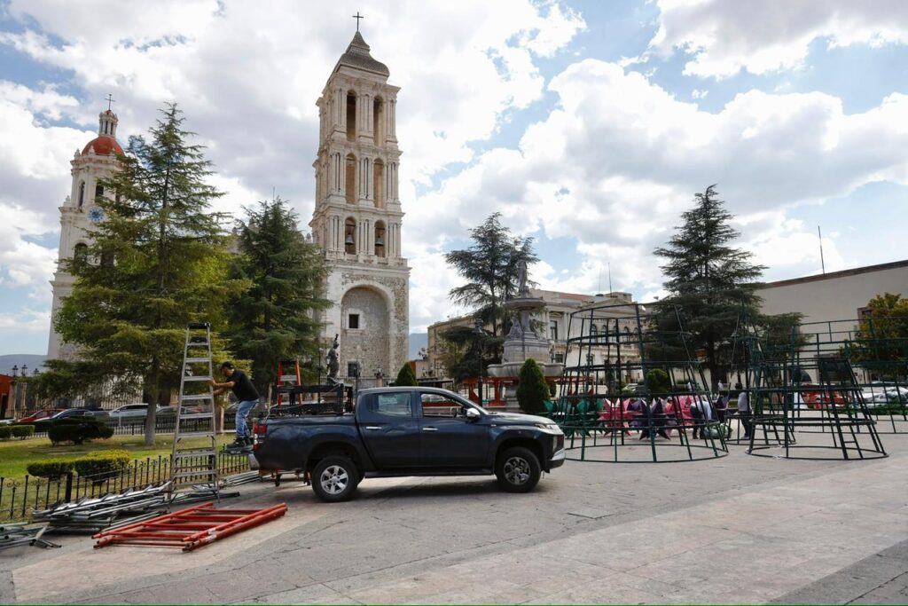 Comienza el montaje de Villa Mágica 2025 en Saltillo