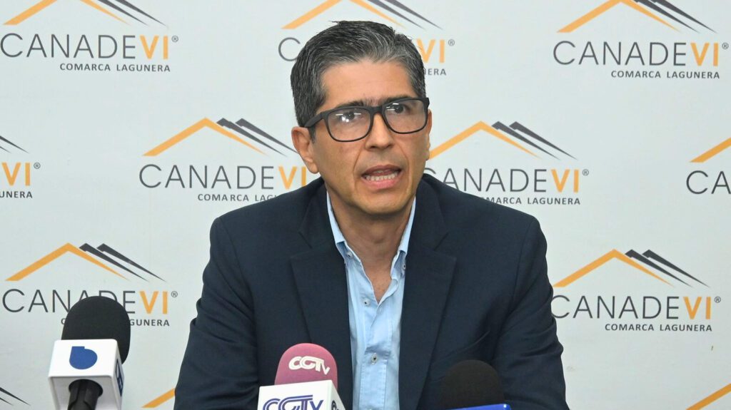 Marcelo Obeso, presidente de CANADEVI Laguna.