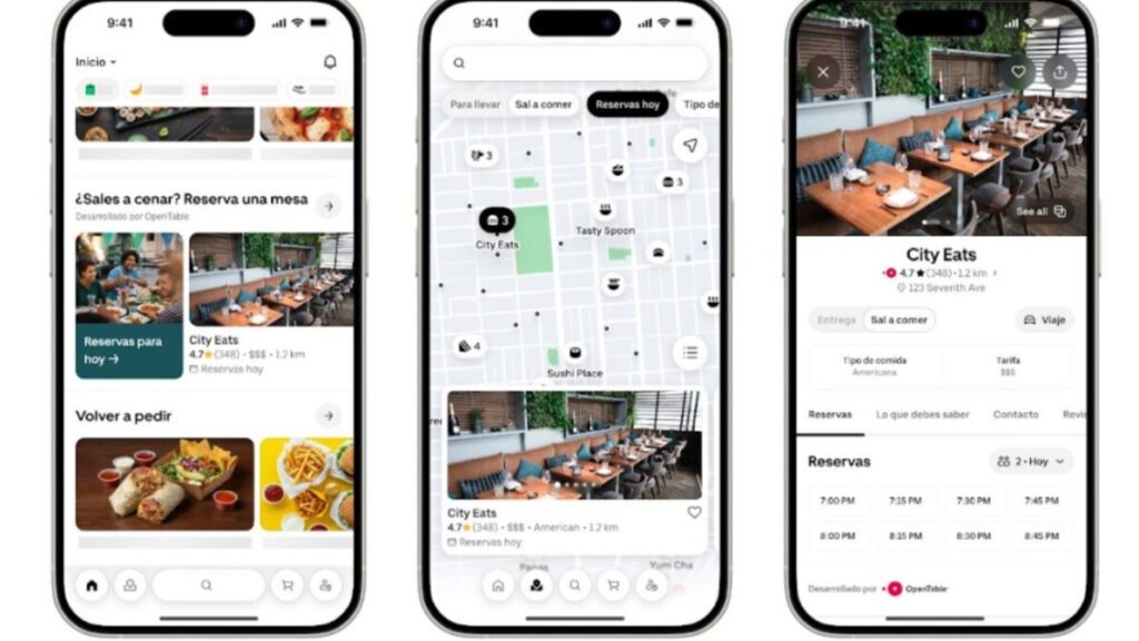 Uber Eats y OpenTable lanzan Sal a Comer