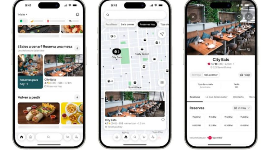 Uber Eats y OpenTable lanzan Sal a Comer