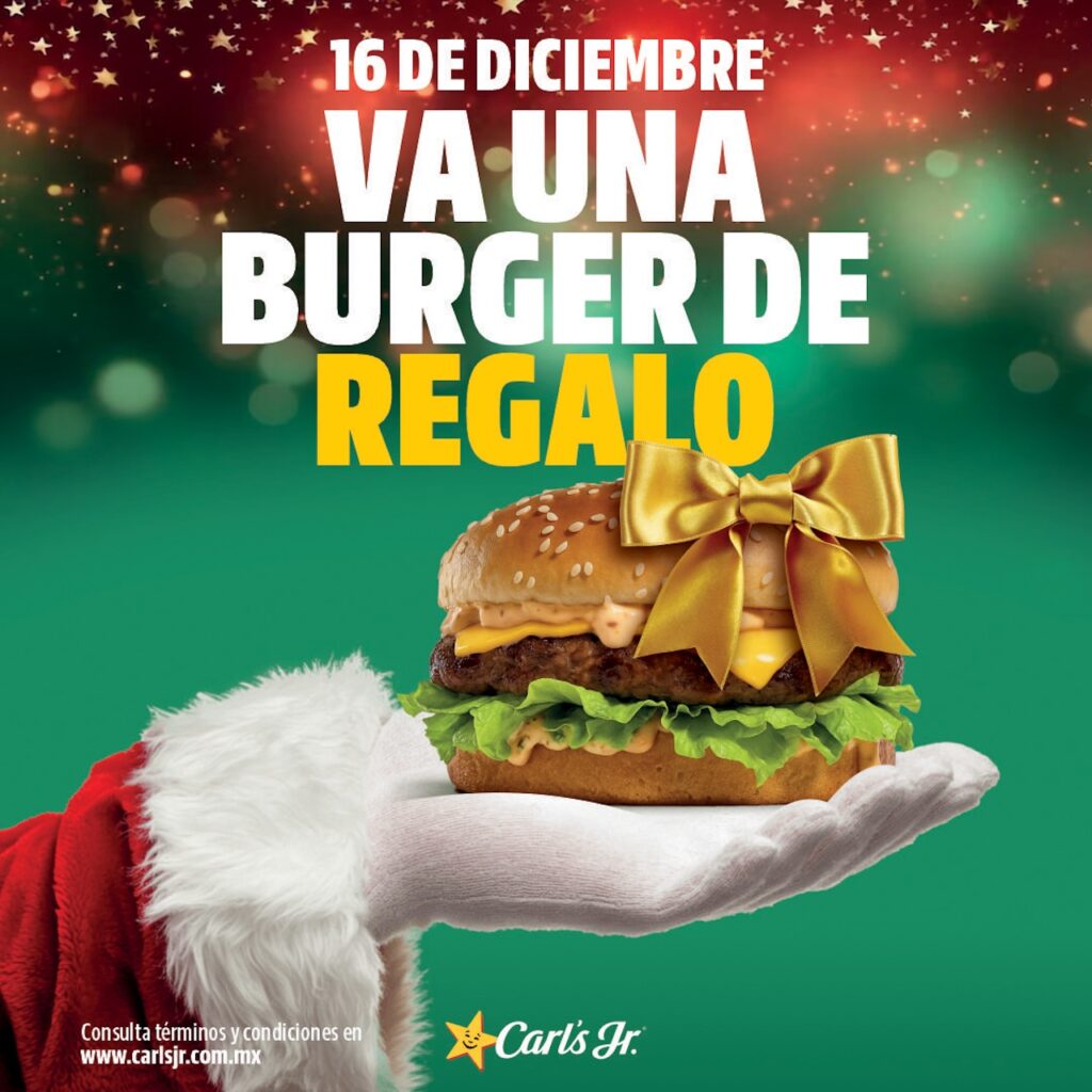 Hamburguesa gratis en Carl's Jr.: Te decimos cómo obtenerla