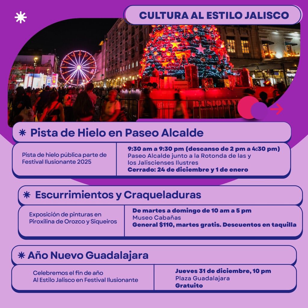 Fin de Año en Guadalajara: Así será la celebración para recibir 2026