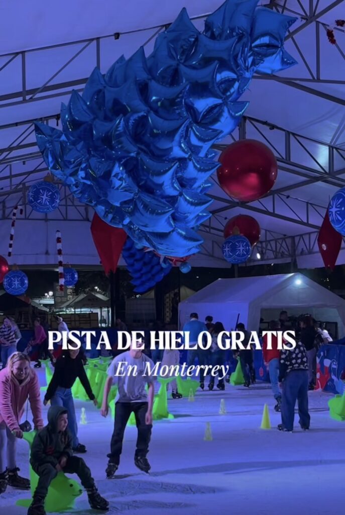 Pista de hielo gratis en Monterrey: Horarios y tips
