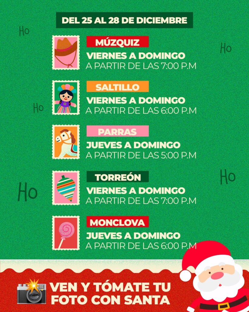 Disfruta de Villamagia en Saltillo este último fin de semana del 2025