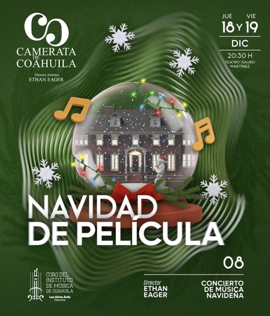 Concierto Navidad de Película 2025 en Torreón: Información completa