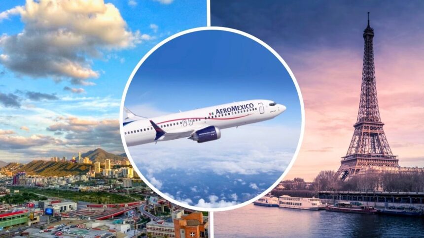 Confirmado: Monterrey tendrá vuelo directo a París