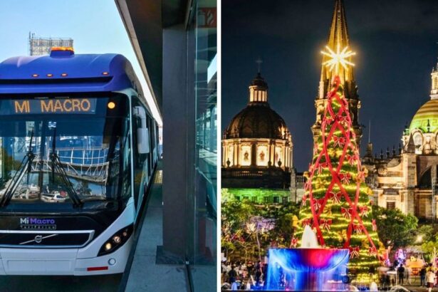 Horarios del transporte público en Guadalajara en Navidad 2025 y Año Nuevo