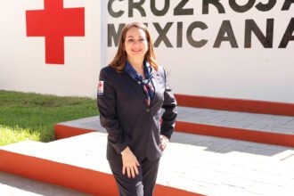 Alejandra Carranza, presdenta del comité de damas de la Cruz Roja Delegación Monterrey
