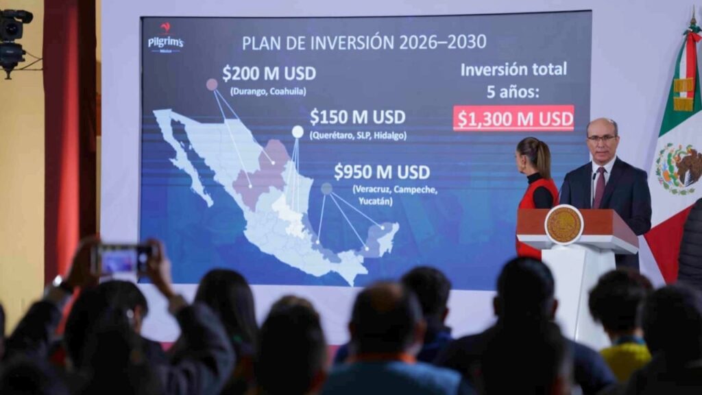 Coahuila se suma al plan de inversión de Pilgrim’s