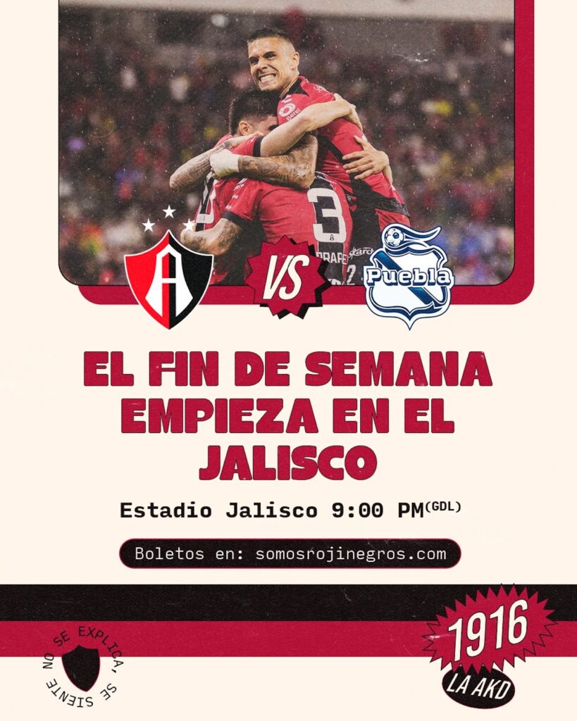 Arranca la Liga MX 2026: Atlas recibe a Puebla en el Estadio Jalisco