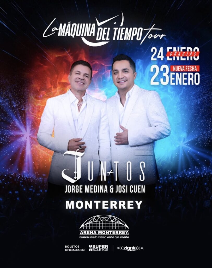 Monterrey comienza 2026 con una amplia oferta de conciertos en enero