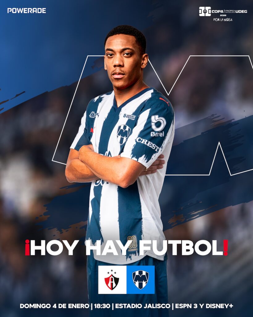 Atlas vs Rayados HOY: Horario y cómo ver EN VIVO