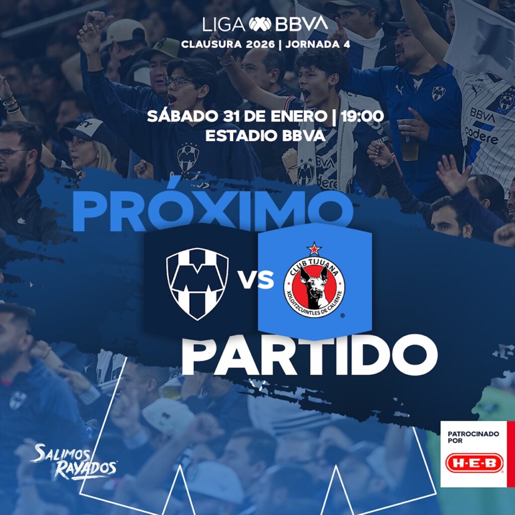 ¿Qué hacer en Monterrey este puente? No te pierdas el partido de Rayados