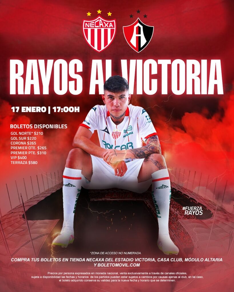 Jornada 3 Liga MX: Necaxa vs Atlas, fecha y transmisión