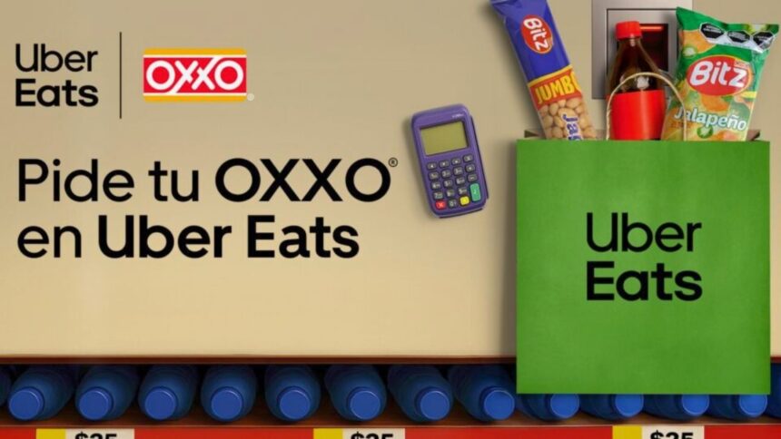 OXXO apuesta por el delivery con Uber Eats en México