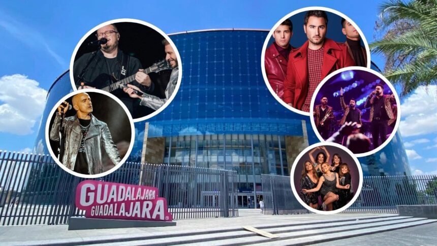Reik, Eros Ramazzotti y más: estos son los eventos de la Arena Guadalajara en 2026