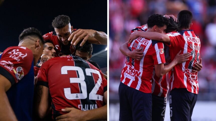 Guadalajara vs Atlas previo al Clausura 2026