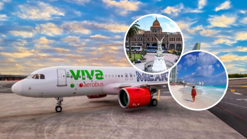 Saltillo se conecta con Cancún: Viva operará nueva ruta con 6 vuelos semanales