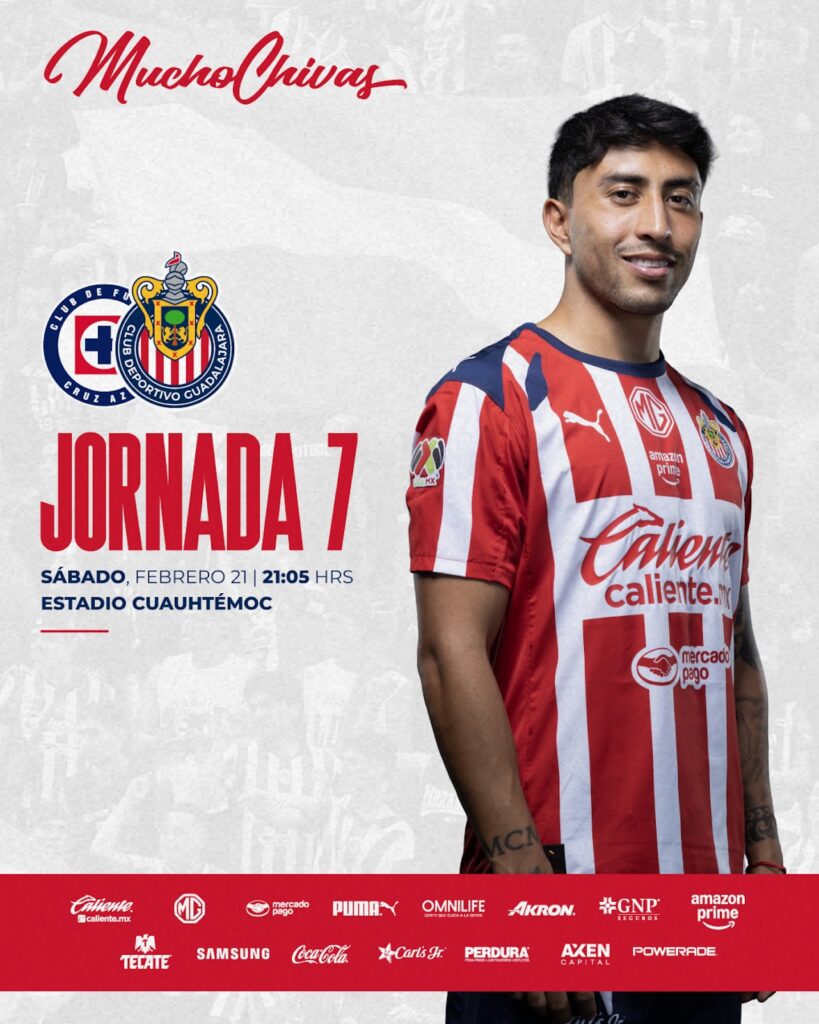 Chivas visita a Cruz Azul por el liderato: A qué hora y cómo verlo